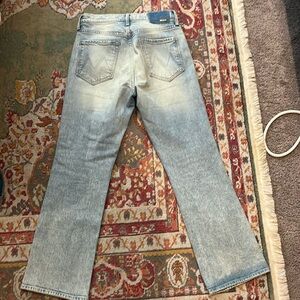 Mother jeans the tripper size 27 skating on thin ice